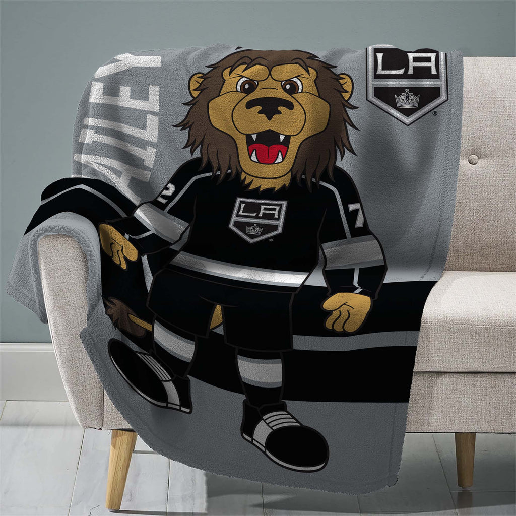 Los Angeles Kings Bailey Mascot 60” x 80” Plush Blanket