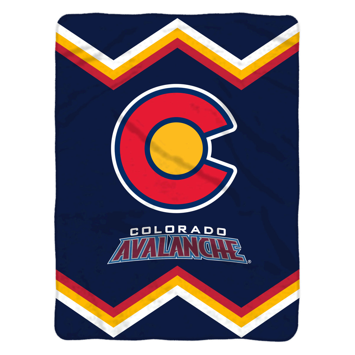  Sleep Squad Colorado Avalanche Reverse Retro 60” x 80
