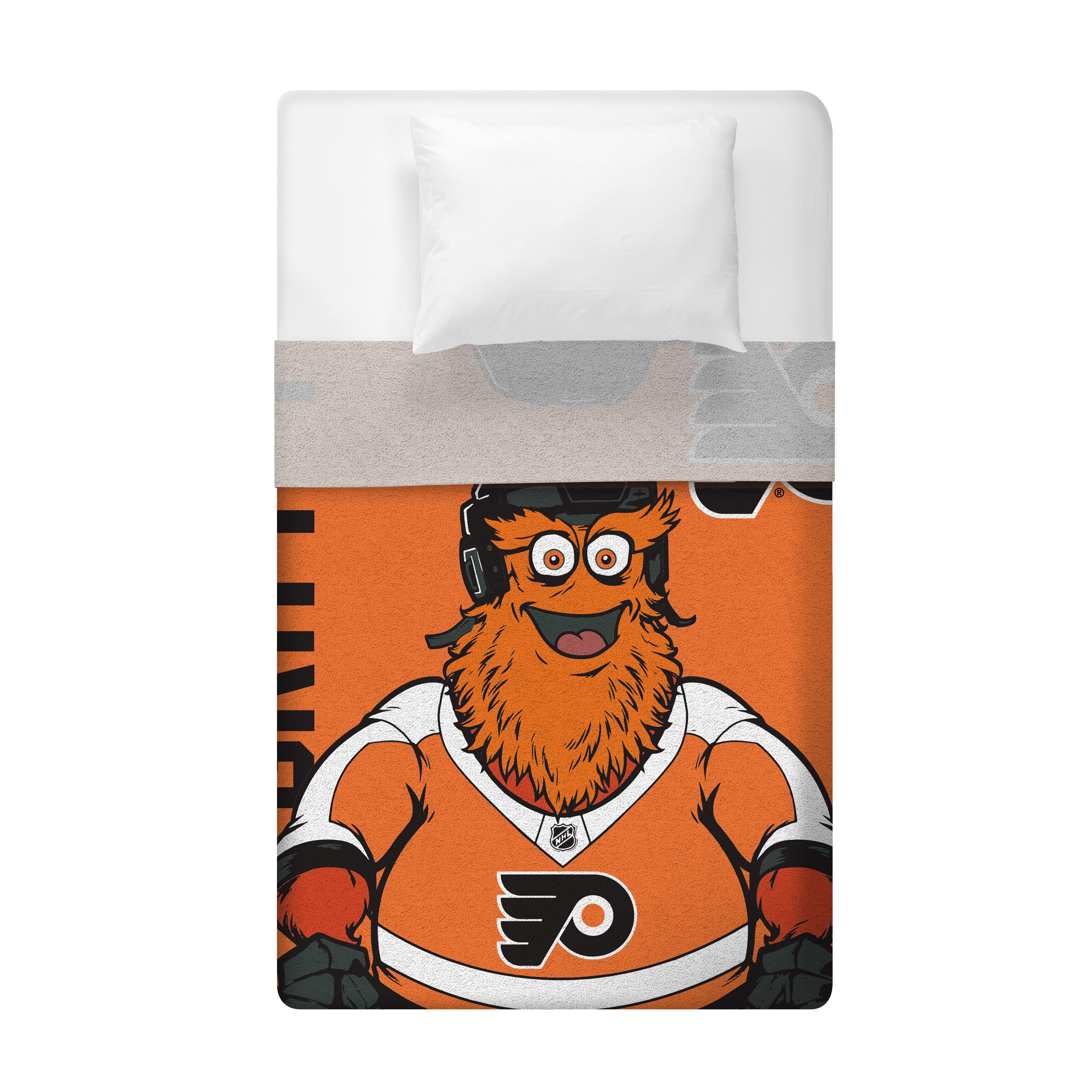 Sleep Squad Philadelphia Flyers Gritty 60 X 80 Raschel Plush Blanket :  Target